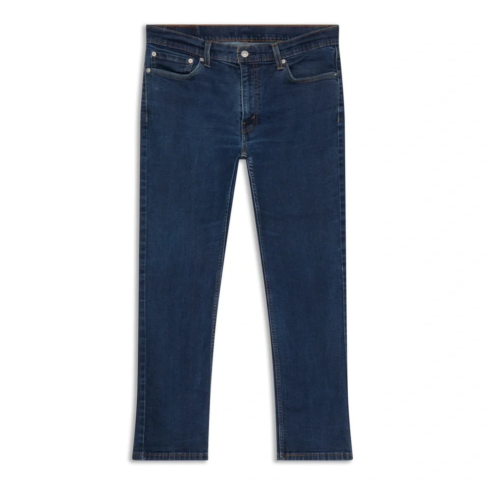 Levi's 511 Dark Blue Slim Straight Men's Jeans - Picture 2 of 10
